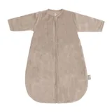 Jollein Baby Schlafsack mit Abnehmbaren Ärmeln Samt - Milky Coffee - 60 cm