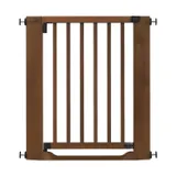 Geuther Easylock Treppenschutzgitter – Holz – 71–79 cm – Walnuss