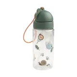 Done by Deer Trinkflasche mit Strohhalm – Tiny Trails – Green – 350 ml