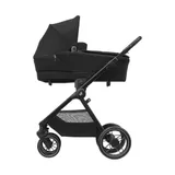 Maxi-Cosi Oxford+ Kinderwagen - Twillic Black Bundle | Maxi-Cosi Coral Slide Pro Babyschale | FamilyFix Slide Pro | Adapter