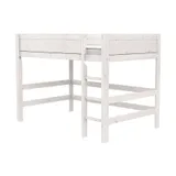 Life Time Hochbett Premium - White Wash - 152 cm - 120 cm