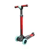 BERG Nexo Roller Faltbar Mit Beleuchtung + LED Deck - Red