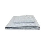 Town & Country Newport Bettbezug - 140 x 220 cm - Stripe - Blue