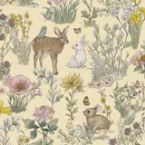 Eijffinger Tapete – Tiny Treasures – Pastellgelb
