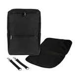 Mozz Bags Lux Largo Rucksack - Schwarz