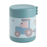 Done By Deer Food Jar - Tiny Farm - Blue