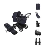 Bugaboo Donkey 6 Mono Essential Bundle - Black/Deep Indigo
