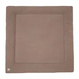 Jollein Laufstallteppich 100x100 cm - Cloudy Rib - Milky Coffee