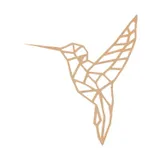 Casa Sentir Kolibri Wanddekoration - Medium - Natur