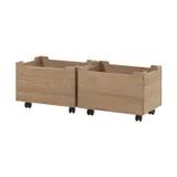 Vipack 2-er Set Schubladen - Forrest Eiche