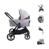 ICandy Core 2 Kinderwagen 3-in-1 - Complete Travel Bundle - Storm Grey
