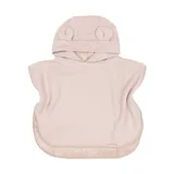Bamboom Badeponcho Baby 0–2 Jahren - Bambus Waffel Terry - Vintage Pink
