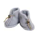 Alwero Emo Babyhausschuhe - 0-6 Monate - Icy Blue