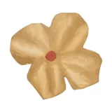 Ferm Living Wandhaken - Poesie Hand-carved Hook - Tan