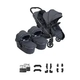 iCandy Peach 8 Zwillingskinderwagen - Grey