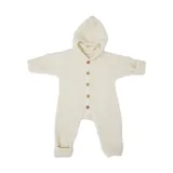 Smallstuff Jumpsuit - Größe 56/62 – Merinowolle - Off White