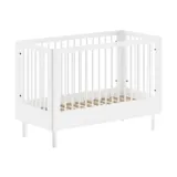 Vipack Babybett - Forrest Beech- 60 x 120 cm - Weiß