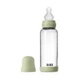 BIBS Flasche - Medium Flow - 240 ml - Silikon/Glas - Sage