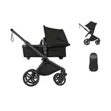 Bugaboo Cub 2-in-1 Kinderwagen - Essentiële Bundel - Heritage Black