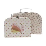 Jollein Soft Plumes Spielkoffer – 2er-Set