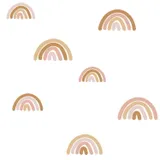 Estahome Regenbogen Tapete II - 0,53 x 10,05 m - Terracotta Rosa