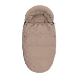 Jollein Fußsack Buggy/Kinderwagen - Embossed - Milky Coffee