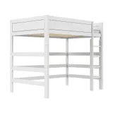Life Time Hochbett Premium - Weiß Lackiert - 177 cm - 120 cm
