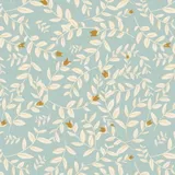 Bibelotte Tapete – Flora – Eisblau