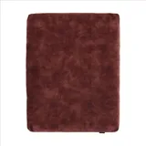 Kidsmill Laufstallmatratzenbezug - Velours - 80 x 100 cm - Bordeaux