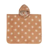 Jollein Jacquard Badeponcho - 2-seitig - Frottee - Sun