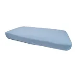 Lodger Slumber Solid Spannbettlaken - 60 x 120 cm - Blue Fogg