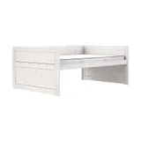 Life Time Hochbett Deluxe - White Wash - 120 cm