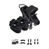 iCandy Peach 8 Zwillingskinderwagen - Black