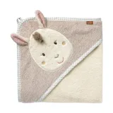 Fehn Badecape mit Kapuze - Lama - 80x80 cm