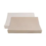 Baby's Only Tender Wickelunterlagenbezug - 2-pack - Beige / Linen - 45 x 70 cm
