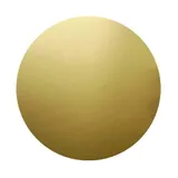 Groovy Magnets Kreis Magnetaufkleber – Gold