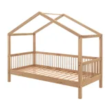 Vipack Hausbett – Forrest – 90 x 200 cm – Eiche