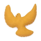 KidsDepot Kikki Filz Vogel Ocker