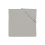 Pretura Spannbettlaken Feather Grey - 60 x 120 / 70 x 140 cm