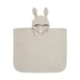 Jollein Badeponcho Ohren - Frottee - Nougat