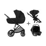 Puck Carl 3-in-1 Kinderwagen - Ebony