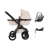 Dubatti One E6 Kinderwagen - Dark Brown / Tofu Gray | Dubatti by Römer Kindersitz Babysafe Pro | Vario Base 5Z