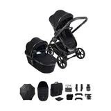 iCandy Peach 8 2-in-1 Kinderwagen Komplettset - Black
