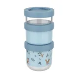 Mepal X Little Dutch Forest Friends Snackbox Stack Mio - 3- teilig