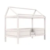 LIFETIME Kidsroom Hausbett 4‑In‑1 – Premium Lattenrost - White Wash