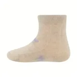 Ewers Socken – Blumen – Beige Melange – Größe 18/19