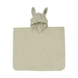 Jollein Badeponcho mit Ohren – Frottee – Soft Matcha