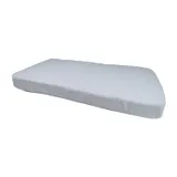 Lodger Slumber Solid Spannbettlaken - 60 x 120 cm - Cloud Dancer