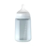 Suavinex Babyflasche - Colour Essence - Medium Flow - 240ml - Silikon - Blau