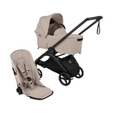 Bugaboo Kinderwagen 2-in-1 - Dragonfly Plus - Black / Desert Taupe